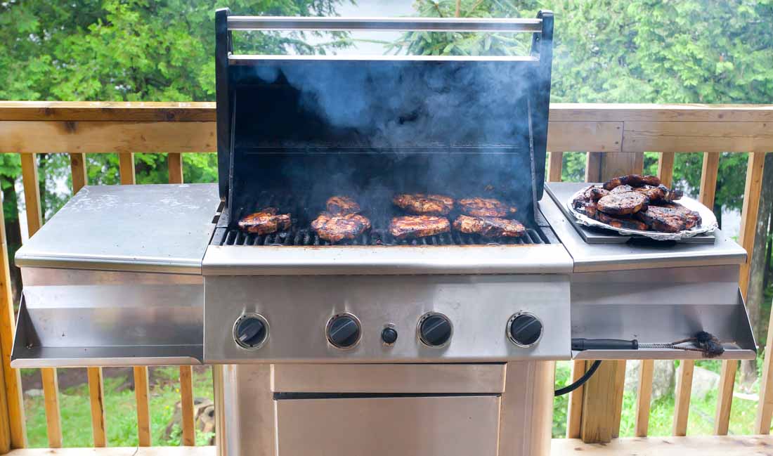 Gas-grill